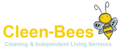 cleen bees logo transparent website